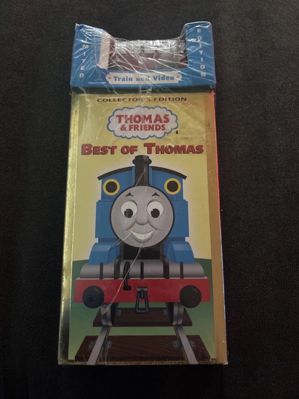 Thomas & Friends Best of Thomas collectors edition vhs with train